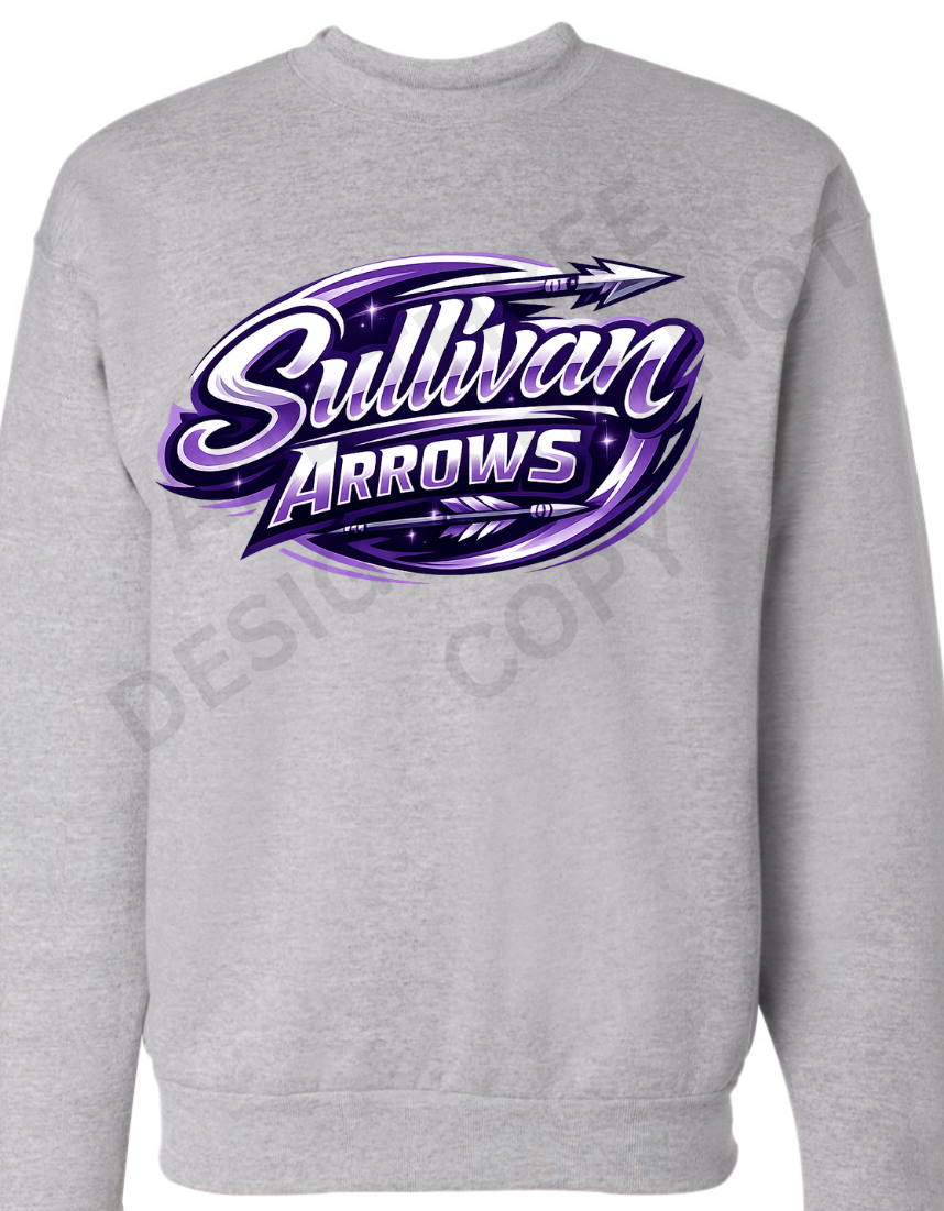 Hanes Crewneck Sullivan Arrows