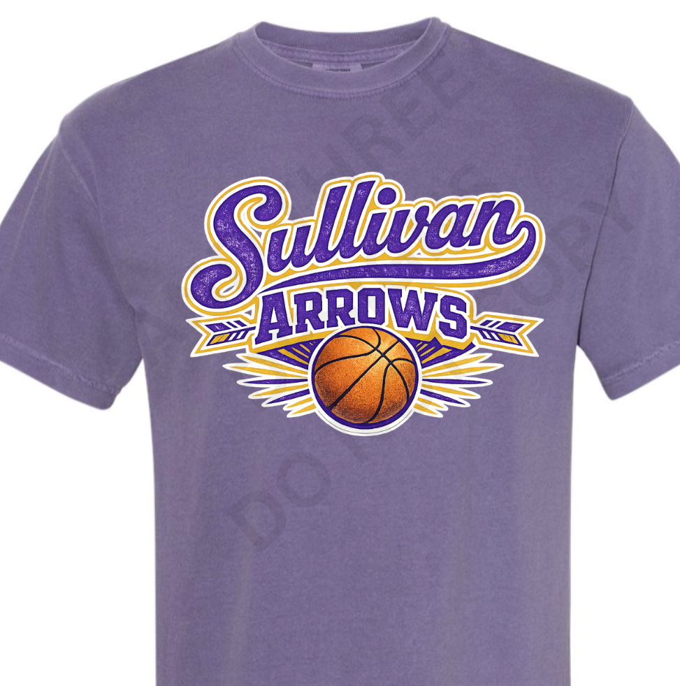 Comfort Colors Sullivan Basketball Tee