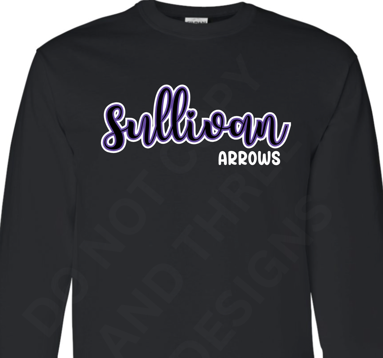 Sullivan Arrows on Black