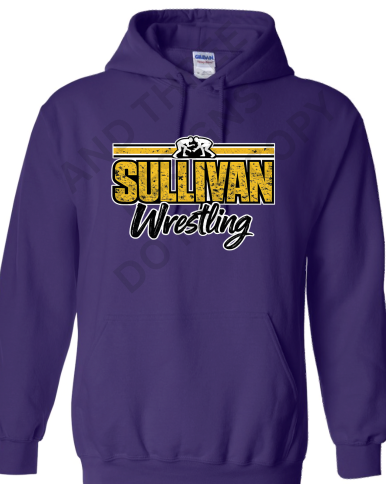 Gildan Hoodie Sullivan Wrestling