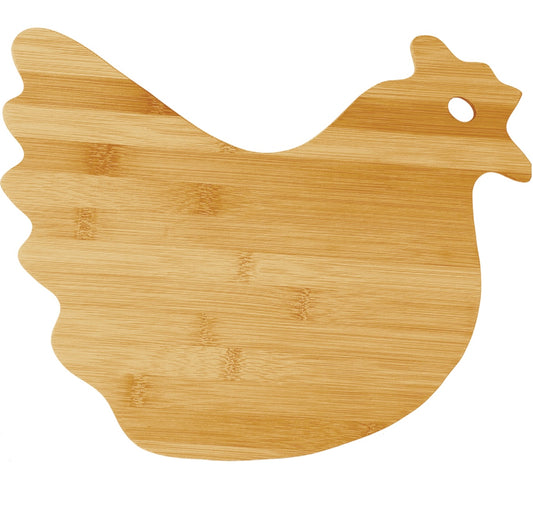 Custom Hen Cutting Board 13 1/2" x 10 7/8"