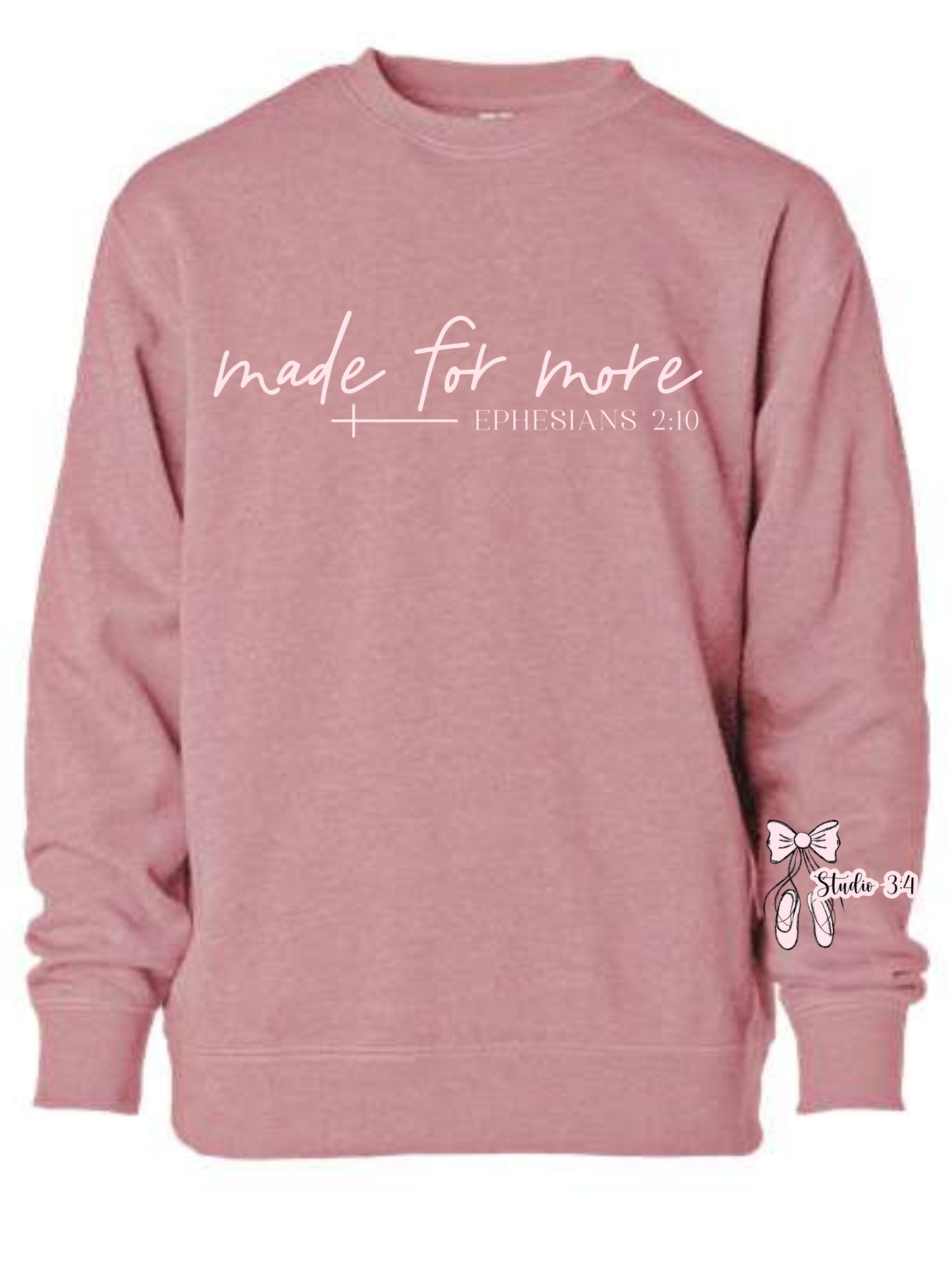 8. YOUTH Independent Brand Lightweight sweatshirt Studio 3:4