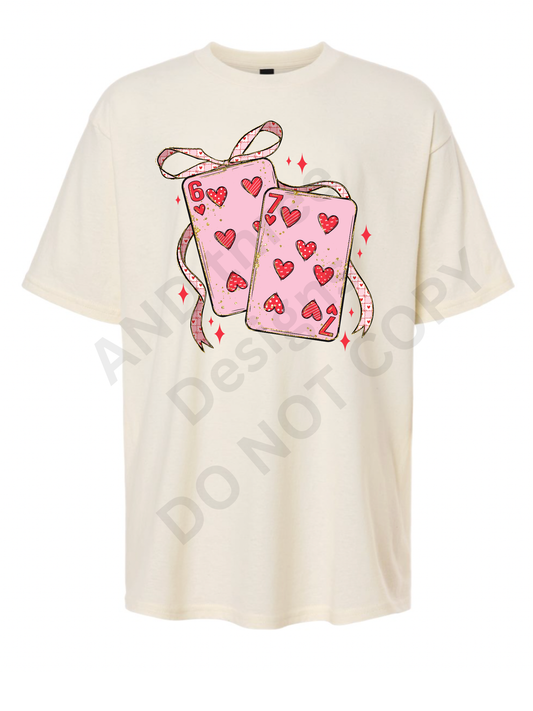 Valentine's Shirts on Cream