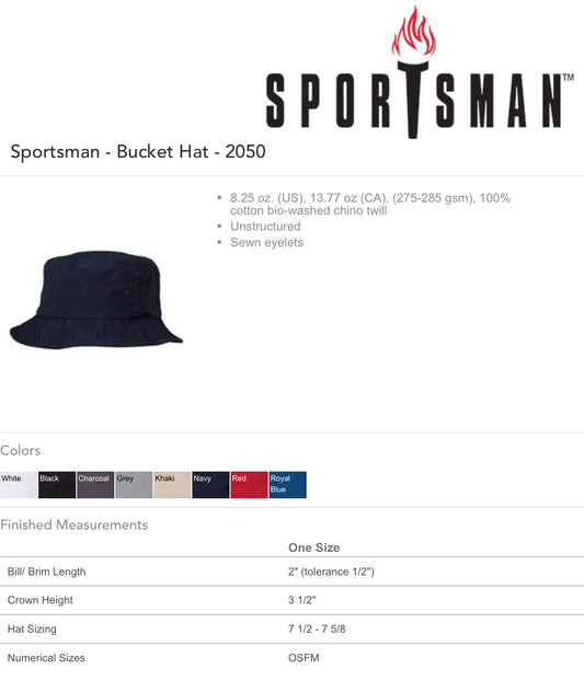 Sportsman Bucket Hat