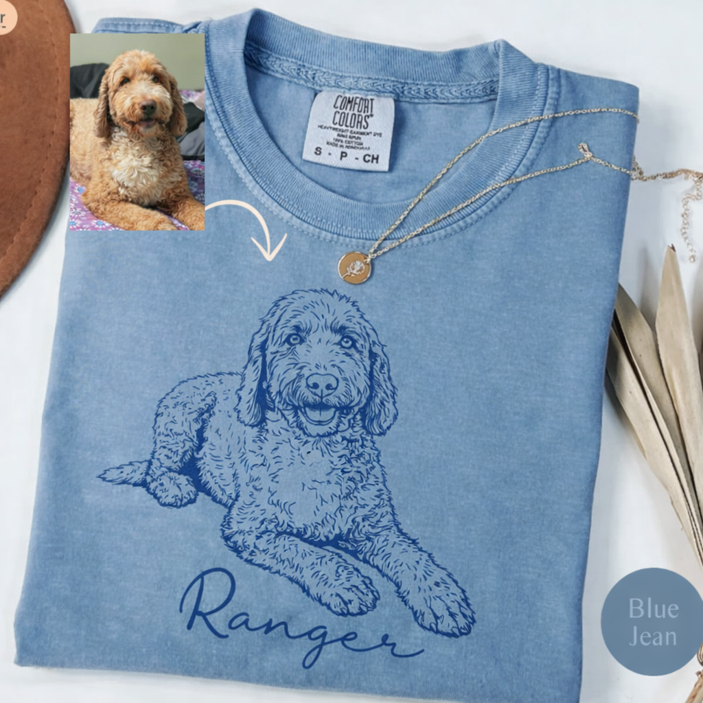 Comfort Colors Custom Dog Short Sleeve