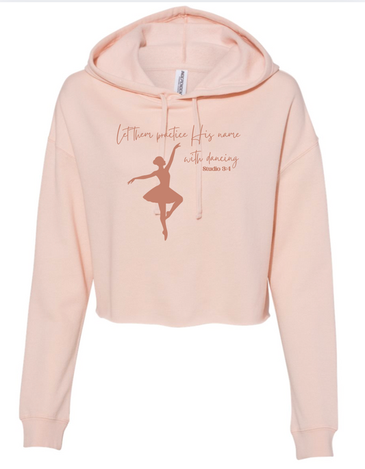 3.Women’s Lightweight Crop Hooded Sweatshirt