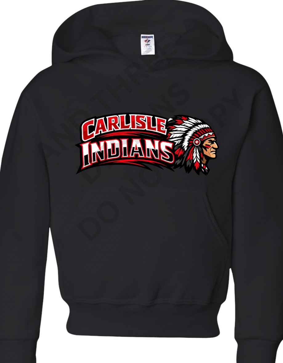 Gildan Hoodie Carlisle Indians