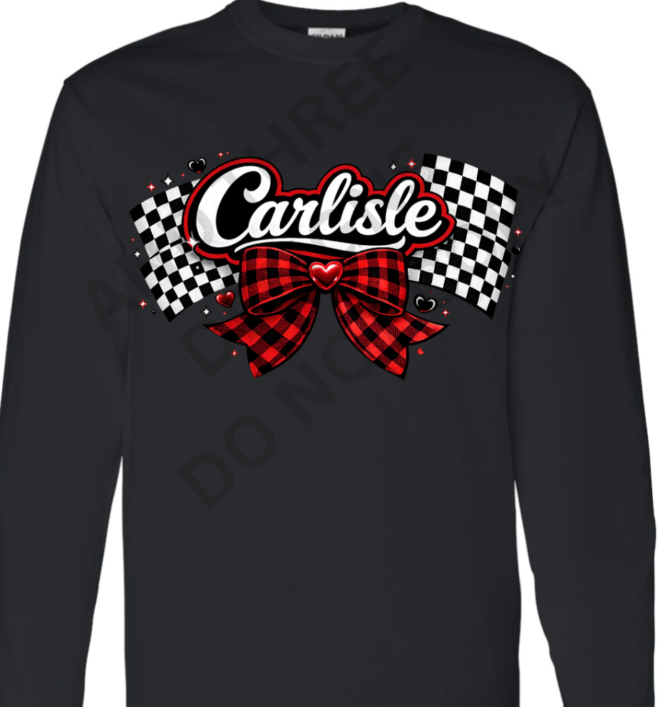 Gildan Long Sleeve Carlisle Bow