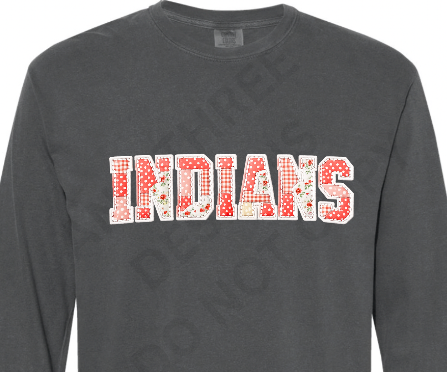 Comfort Colors Pepper Carlisle Indians