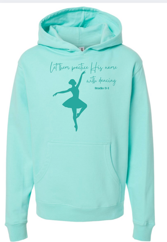 2.Youth Midweight Hooded Sweatshirt