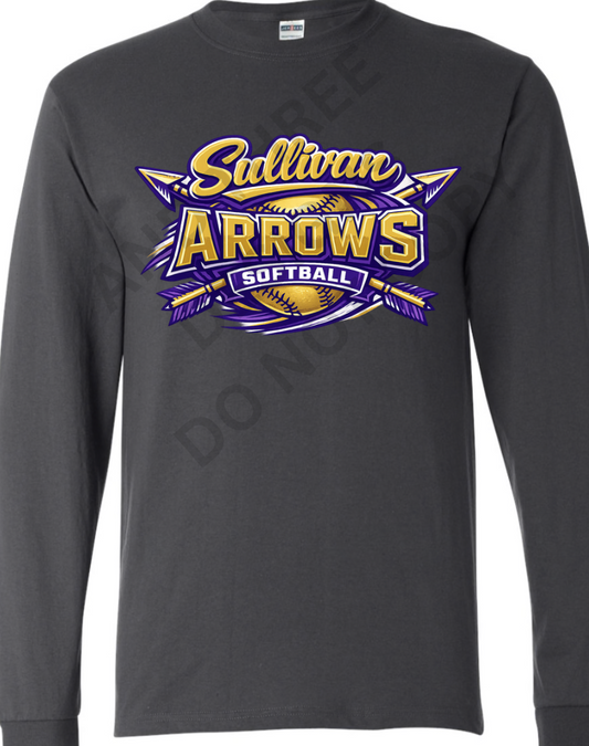 Gildan Long Sleeve Sullivan Softball