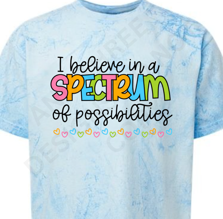 Comfort Colors Autism Spectrum