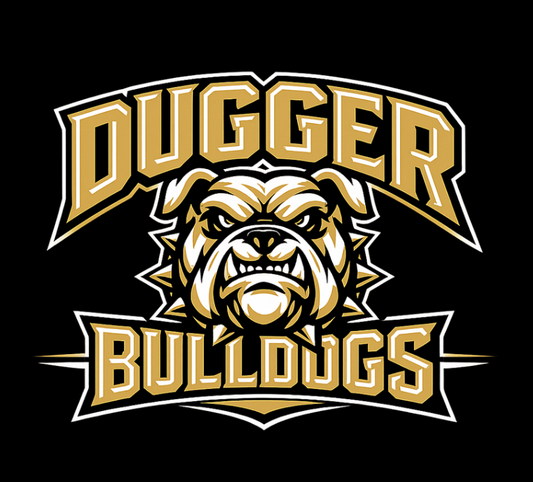 Dugger Bulldogs Black Softstyle